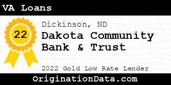 Dakota Community Bank & Trust VA Loans gold
