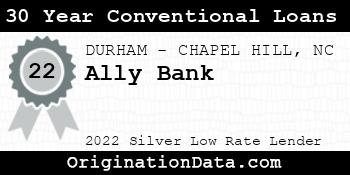 Ally Bank 30 Year Conventional Loans silver