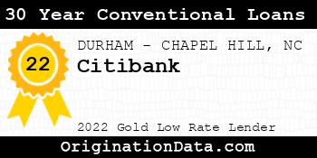 Citibank 30 Year Conventional Loans gold