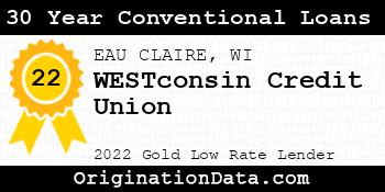 WESTconsin Credit Union 30 Year Conventional Loans gold