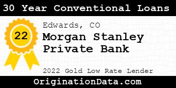 Morgan Stanley Private Bank 30 Year Conventional Loans gold