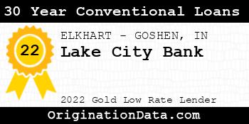 Lake City Bank 30 Year Conventional Loans gold