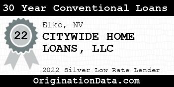 CITYWIDE HOME LOANS 30 Year Conventional Loans silver