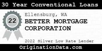 BETTER MORTGAGE CORPORATION 30 Year Conventional Loans silver