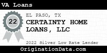 CERTAINTY HOME LOANS VA Loans silver