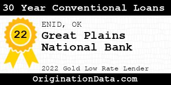 Great Plains National Bank 30 Year Conventional Loans gold