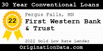 First Western Bank & Trust 30 Year Conventional Loans gold