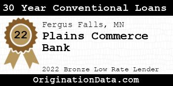 Plains Commerce Bank 30 Year Conventional Loans bronze