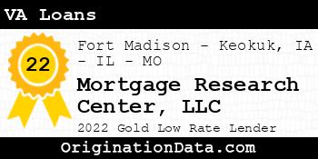 Mortgage Research Center VA Loans gold