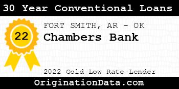 Chambers Bank 30 Year Conventional Loans gold