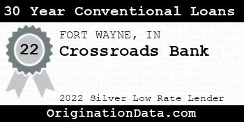 Crossroads Bank 30 Year Conventional Loans silver