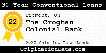 The Croghan Colonial Bank 30 Year Conventional Loans gold