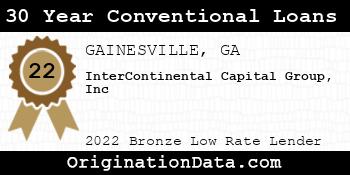 InterContinental Capital Group Inc 30 Year Conventional Loans bronze