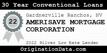 AMERISAVE MORTGAGE CORPORATION 30 Year Conventional Loans silver
