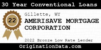AMERISAVE MORTGAGE CORPORATION 30 Year Conventional Loans bronze
