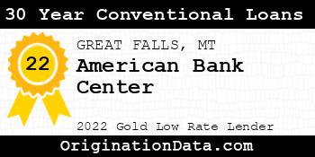 American Bank Center 30 Year Conventional Loans gold