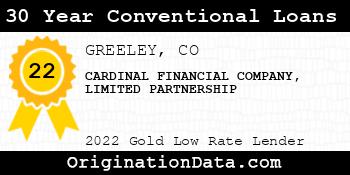 CARDINAL FINANCIAL 30 Year Conventional Loans gold