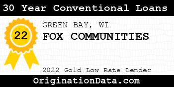 FOX COMMUNITIES 30 Year Conventional Loans gold