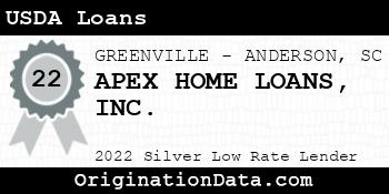 APEX HOME LOANS USDA Loans silver