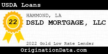 DSLD MORTGAGE USDA Loans gold