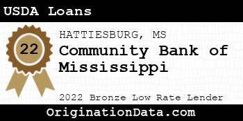 Community Bank of Mississippi USDA Loans bronze