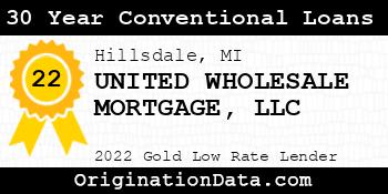 UNITED WHOLESALE MORTGAGE 30 Year Conventional Loans gold