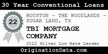 TBI MORTGAGE COMPANY 30 Year Conventional Loans silver