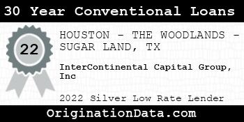 InterContinental Capital Group Inc 30 Year Conventional Loans silver