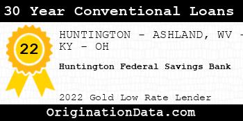 Huntington Federal Savings Bank 30 Year Conventional Loans gold