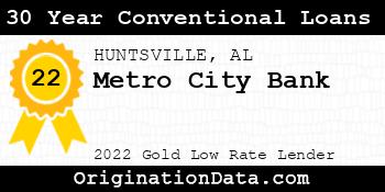 Metro City Bank 30 Year Conventional Loans gold