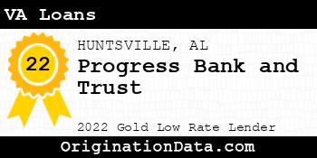 Progress Bank and Trust VA Loans gold