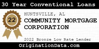 COMMUNITY MORTGAGE CORPORATION 30 Year Conventional Loans bronze