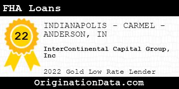 InterContinental Capital Group Inc FHA Loans gold