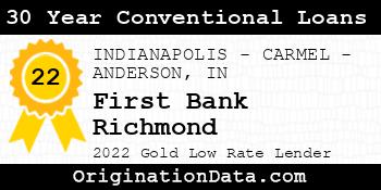 First Bank Richmond 30 Year Conventional Loans gold