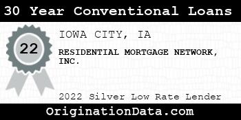 RESIDENTIAL MORTGAGE NETWORK 30 Year Conventional Loans silver
