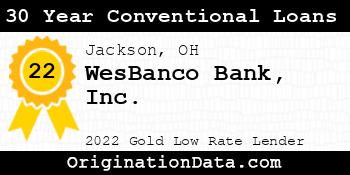 WesBanco Bank 30 Year Conventional Loans gold