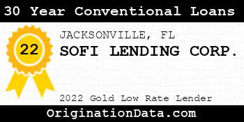 SOFI LENDING CORP. 30 Year Conventional Loans gold