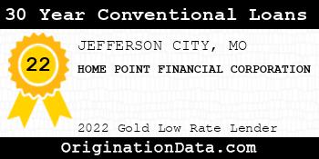 HOME POINT FINANCIAL CORPORATION 30 Year Conventional Loans gold