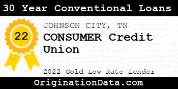 CONSUMER Credit Union 30 Year Conventional Loans gold