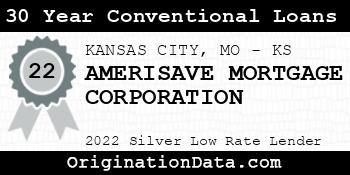 AMERISAVE MORTGAGE CORPORATION 30 Year Conventional Loans silver