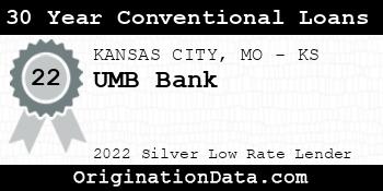 UMB Bank 30 Year Conventional Loans silver