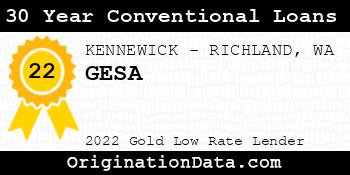 GESA 30 Year Conventional Loans gold