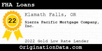 Sierra Pacific Mortgage Company FHA Loans gold