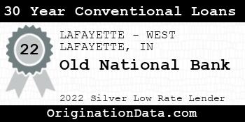 Old National Bank 30 Year Conventional Loans silver