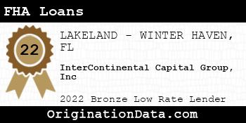 InterContinental Capital Group Inc FHA Loans bronze