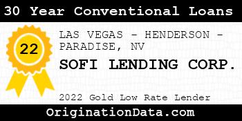 SOFI LENDING CORP. 30 Year Conventional Loans gold