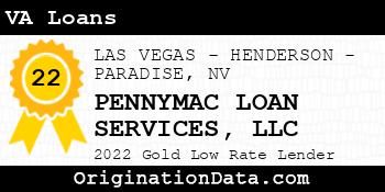 PENNYMAC LOAN SERVICES VA Loans gold