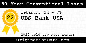UBS Bank USA 30 Year Conventional Loans gold