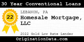 Homesale Mortgage 30 Year Conventional Loans gold