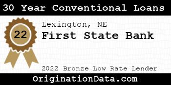 First State Bank 30 Year Conventional Loans bronze